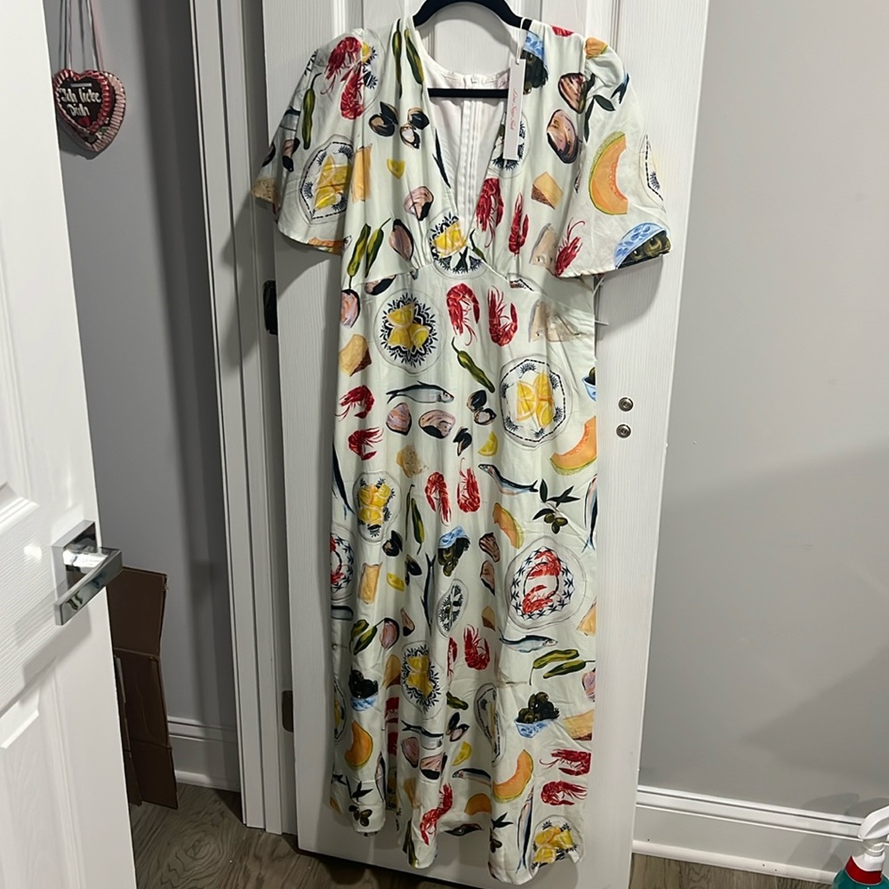 Grace Dress LISA SAYS GAH - Tapas Ivory